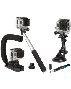 Sunpak 5 Piece Gopro / Action Camera Accessory Kit 