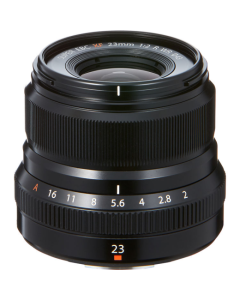 Fujifilm XF 23mm f2 R WR Lens - Black