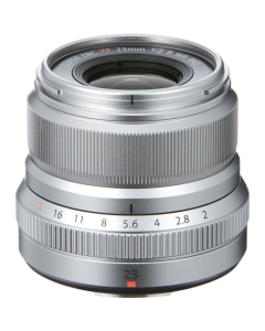 Fujifilm XF 23mm f2 R WR Lens - Silver