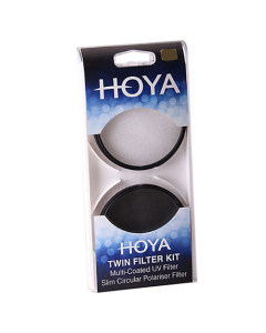 Hoya 52mm HMC UV Filter & Slim Circular Polariser Filter Twin Kit
