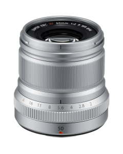 Fujifilm XF 50mm f2 R WR Lens - Silver