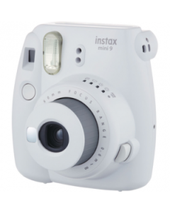 Fujifilm Instax Mini 9 Compact Instant Film Camera: Smokey White