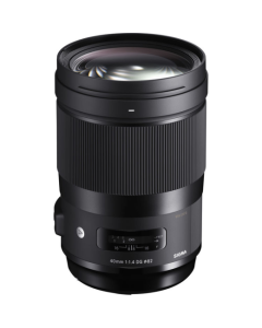 Sigma 40mm F1.4 DG HSM Art Series Lens: Canon EF Mount
