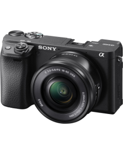 Sony Alpha A6400 Digital Camera with 16-50mm Power Zoom Lens - Black