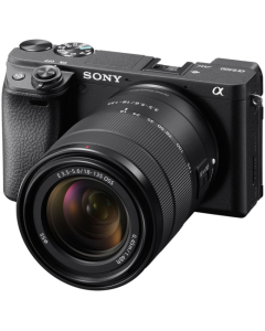 Sony Alpha A6400 Digital Camera with 18-135mm Lens - Black