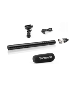 Saramonic SR-TM1 Cardioid XLR Directional Condenser Shotgun Microphone 