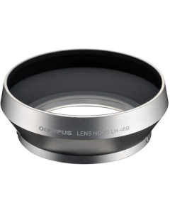 Olympus LH-48B Metal Lens Hood For M.Zuiko 17mm F1.8 - Silver