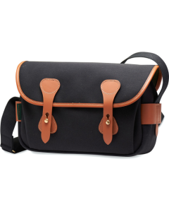 Billingham S3 Shoulder Bag - Black/Tan