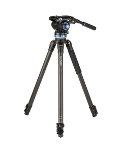 Benro C373F Carbon Fibre Single-Tube Tripod with S8PRO Fluid Video Head