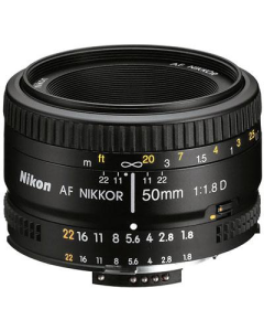Nikon 50mm f1.8 D AF DSLR Prime Lens