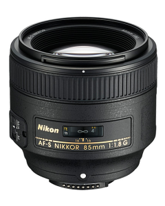Nikon 85mm f1.8 G AF-S DSLR Prime Camera Lens