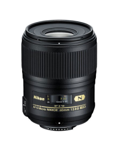 Nikon 60mm f2.8 G AF-S ED Micro DSLR Camera Lens