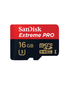 SanDisk Extreme PRO microSDHC UHS-I Class 10 95MB/s Memory Card & Adapter: 16GB