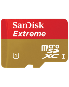 Sandisk microSD Extreme Class 10 45MB/s Memory Card + Adapter: 16GB