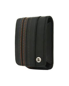 Crumpler Gofer Royale 35 Leather Compact Camera Case - Dull Black / Dark Grey