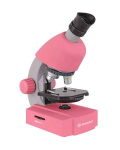 Bresser Junior 40-640x Microscope: Pink