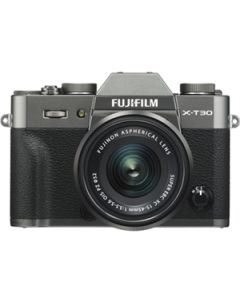 Fujifilm X-T30 + 15-45mm XC Lens Digital Compact System Camera - Grey