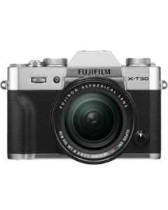 Fujifilm X-T30 + 18-55mm Digital Compact System Camera - Silver