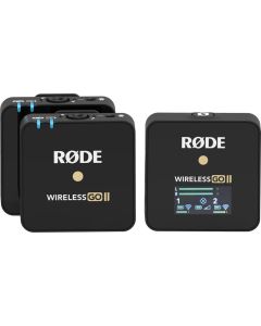 Rode Wireless GO II Ultra Compact Digital Wireless Microphone System - Black