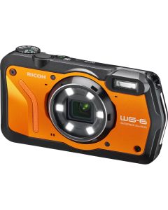 Ricoh WG-6 Tough Waterproof Digital Camera: Orange