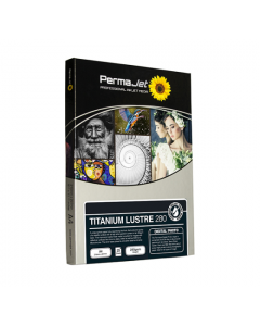 PermaJet Titanium Lustre 280 A4 Photo Paper - 25 Sheets (25012)