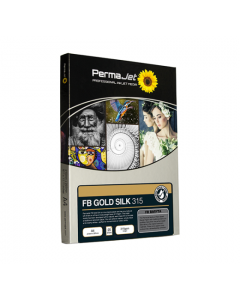 PermaJet FB Gold Silk 315 A4 Photo Paper - 25 Sheets (22713)