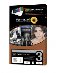 PermaJet Test Pack 3 Fine Art Photo Paper - 18 Sheets (20052)