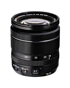 Fujifilm 18-55mm f2.8-4 R LM OIS XF Fujinon Black Lens: White Box