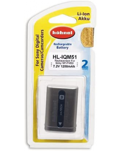 Hahnel HL-IQM51 Replacement Li-Ion Battery for Sony NP-FM50