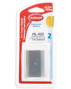 Hahnel HL-522 Replacement Li-Ion Battery for Canon BP-522/BP-535