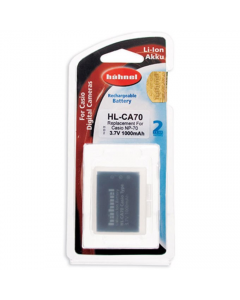 Hahnel HL-CA70 Replacement Li-ion Battery for Casio NP-70