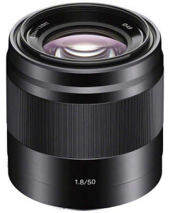 SONY NEX E 50mm F1.8 OSS Lens - Black