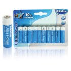 HQ AA 1.5V Ultra Power Alkaline Battery - 10 Pack