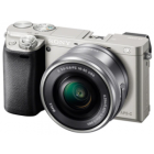 Sony Alpha A6000 Digital Camera with 16-50mm PZ Lens - Silver: Refurbished 