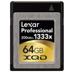 Lexar Professional 64GB 1333x 200MB/s  XQD Memory Card