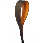 Eddycam 33mm Fashion 2 Elk Skin Leather Camera Strap - Black / Natural - 8319