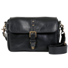 ONA Bowery Leather Messenger Bag: Black