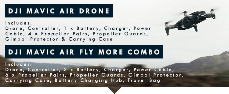 DJI Mavic Air Bundles